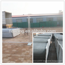 galvanized vinyl coated temporary welded fence/ Temporary Welded Metal Fence Panels for Sale ( factory price)